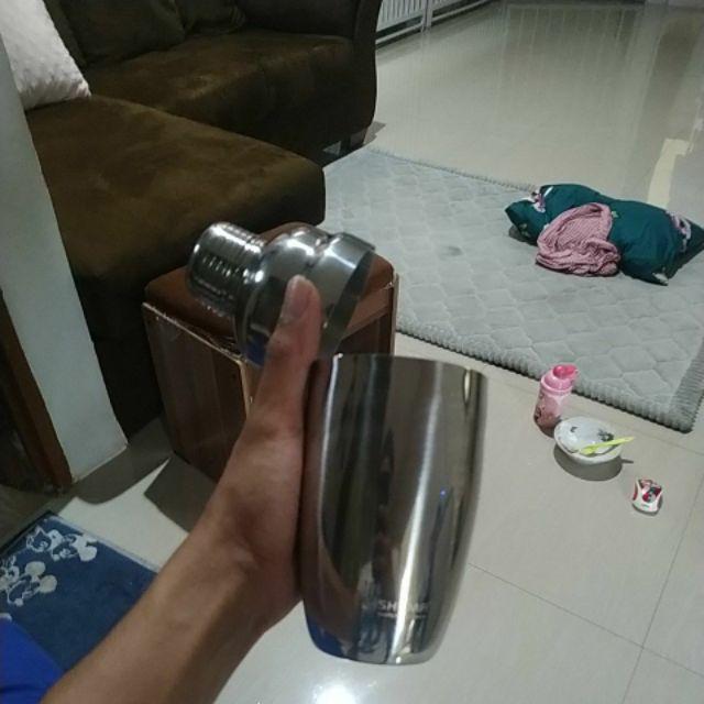 Shaker Stainless Shuma 350 / 550 / 750ml Cocktail Shaker / Pengaduk Mininuman Stainless