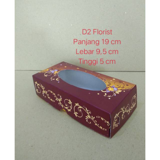 

[100pc] Dos Donat 2 Florist Kemasan Snack Makanan