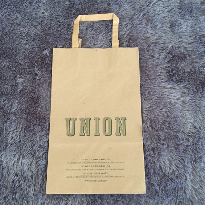 

Union Cake Shopping Bag Paperbag Branded Original