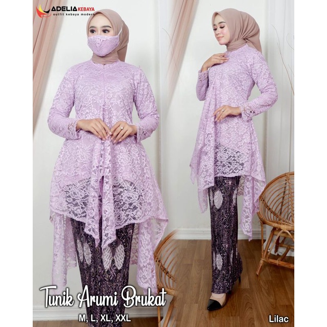 KEBAYA ORIGINAL//TUNIK ARUMI BRUKAT BUSUI FRIENDLY KRAH SANGHAI//Kode ADK