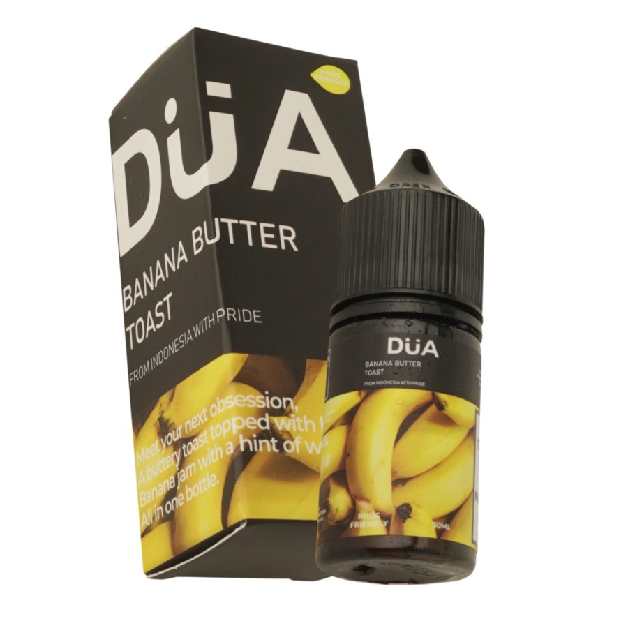 DUA BUTTER TOAST PODS FRIENDLY LIQUID SERIES NEW 30ML 12MG [100% AUTHENTIC]