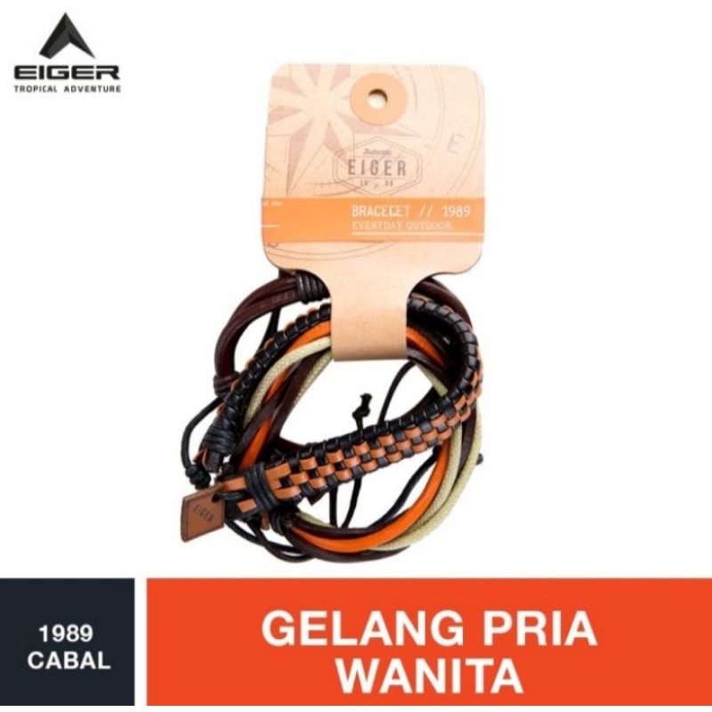 GELANG CABAL BRACELET EIGER1989/ORIGINAL PRODUK