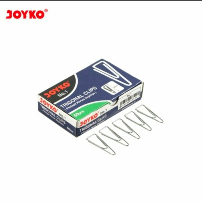 

Trigonal Clip JOYKO No 1/ Penjepit Kertas Segitiga JOYKO