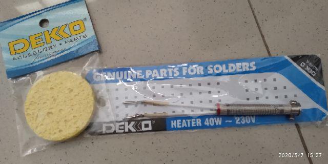 Dekko Elemen Solder 40w / Heater 40w / Elemen 40w