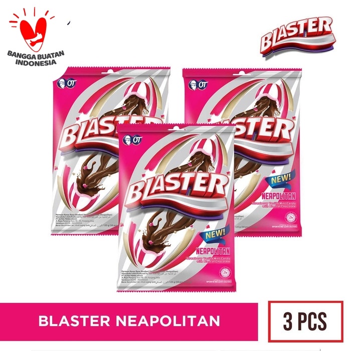 

54ekh Blaster Neapolitan Isi 3Sak 60J