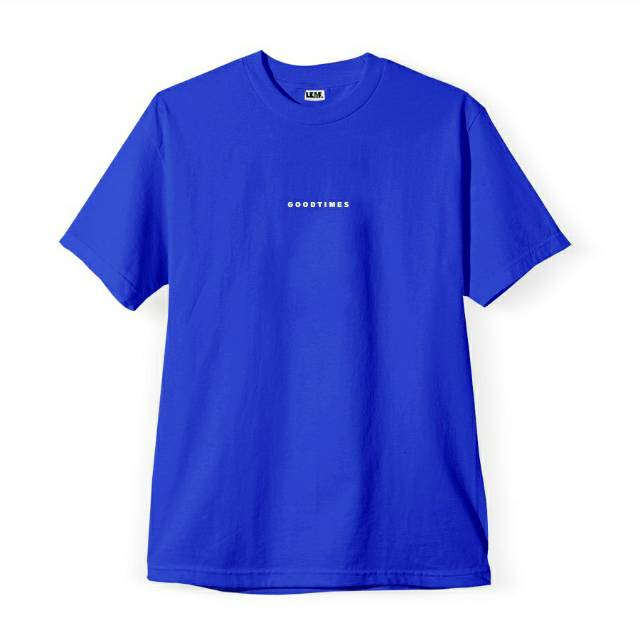 

LEAF TEES GOODTIMES EMBROIDERY - BLUE