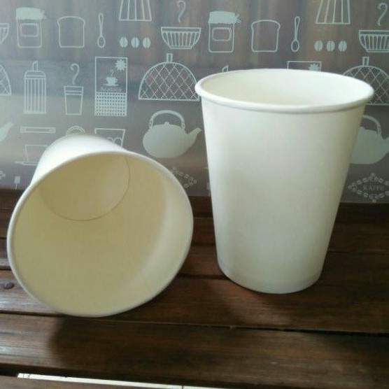 Gelas Cup kertas polos/Panas/Kopi/Coklat