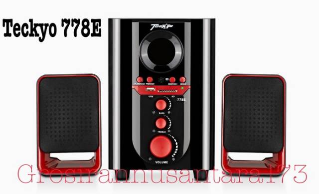 Speaker Tekyo 778E Bluetooth suara super bass Original By GMC