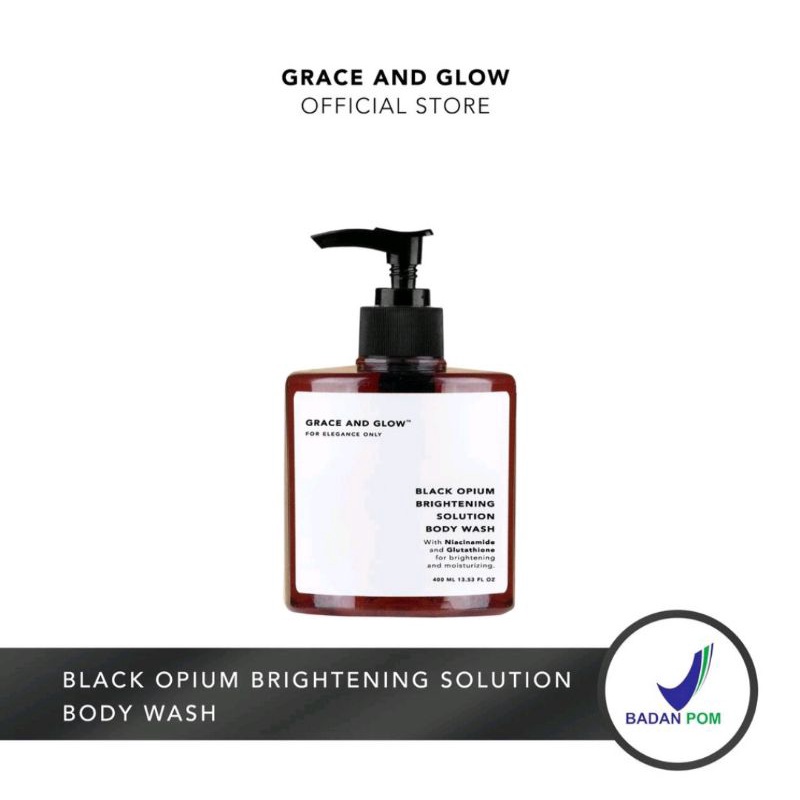 KOTA MANADO - Grace and Glow Black Opium Brightening Solution Body Wash