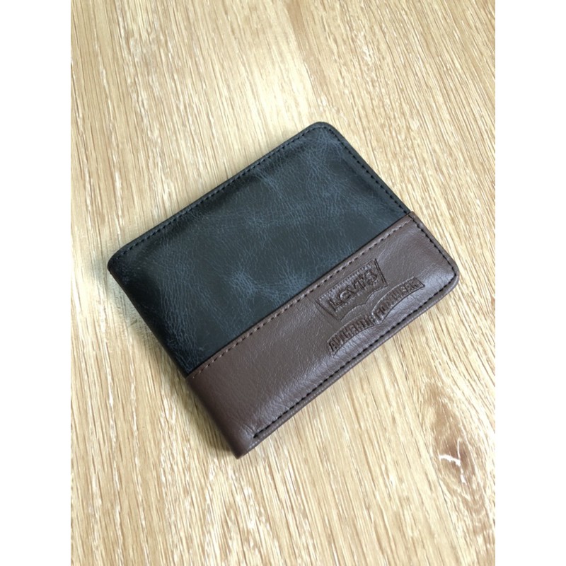 DOMPET PRIA KULIT SINTETIS DOMPET PRIA LIPAT DOMPET KARTU DOMPET PRIA KOMBINASI DOMPET DISTRO COWOK