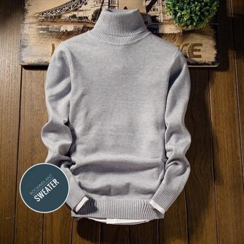 Sweater Turtleneck pria