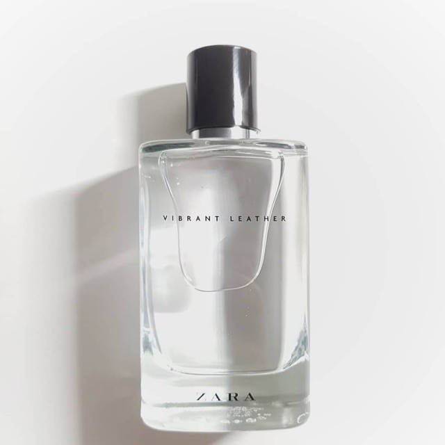 Parfum zara vibrant leather men
