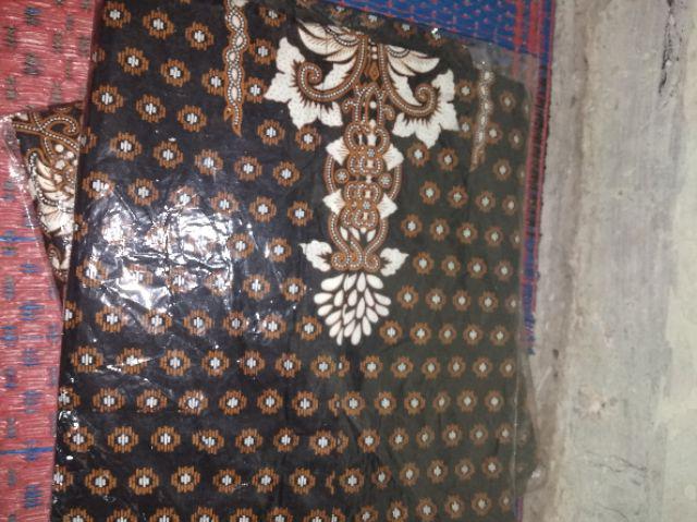 Batik Bella Paya Couple Batik Ipnu - Ippnu Bahan Katun Saten Halus Tebel Kualitas