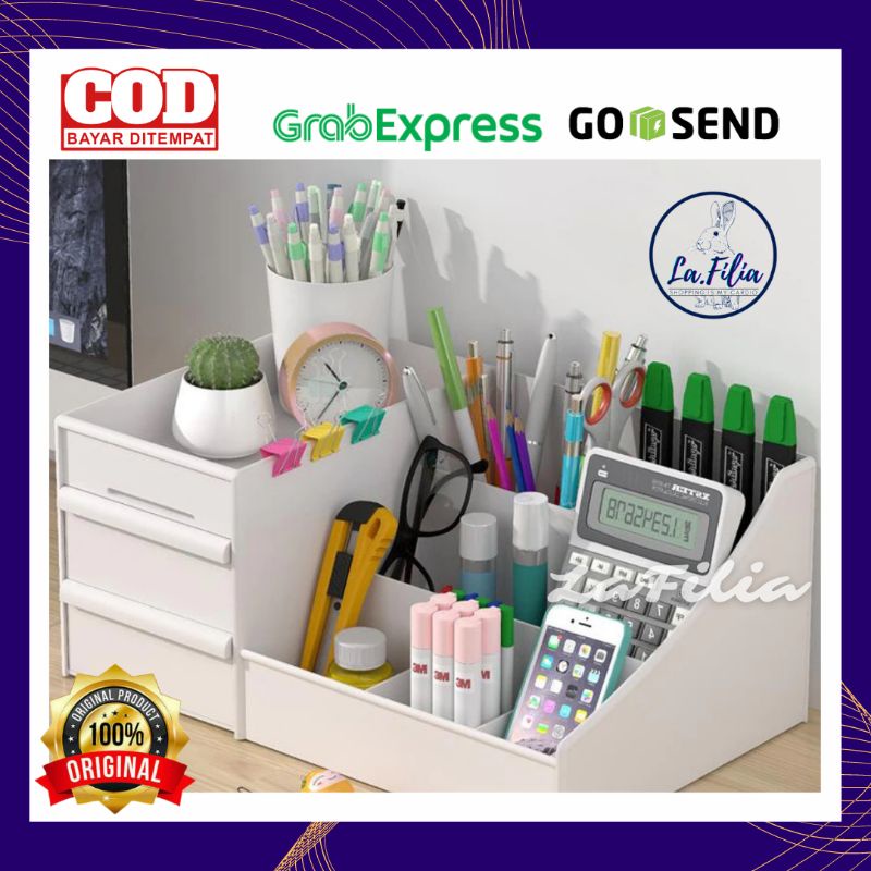 

❤️LaFilia❤️ RAK ATK - RAK ALAT TULIS KANTOR LACI - RAK MEJA - RAK SERBAGUNA - ORGANISER MEJA