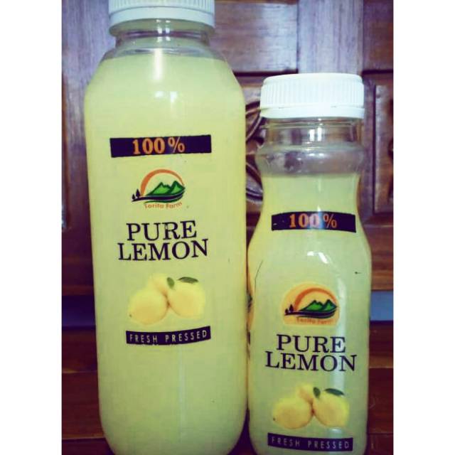 

Pure lemon 100% sari buah Lemon California