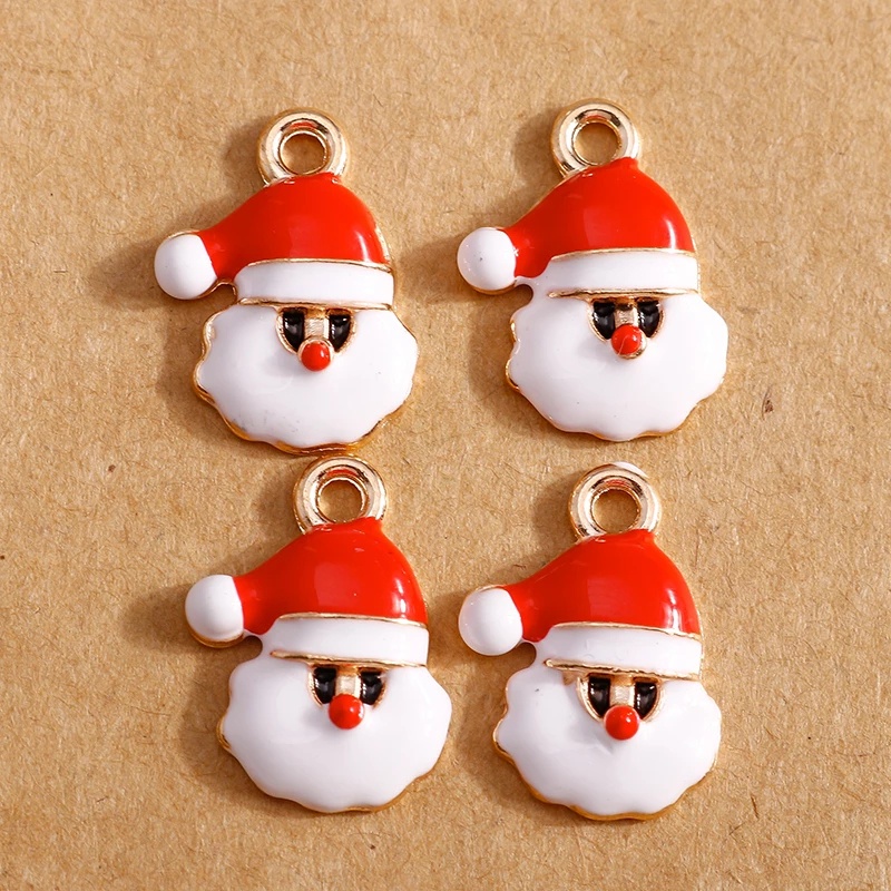 [Christmas Products]5Pcs Christmas Fashion Metal Alloy Pendant Drop Ornaments