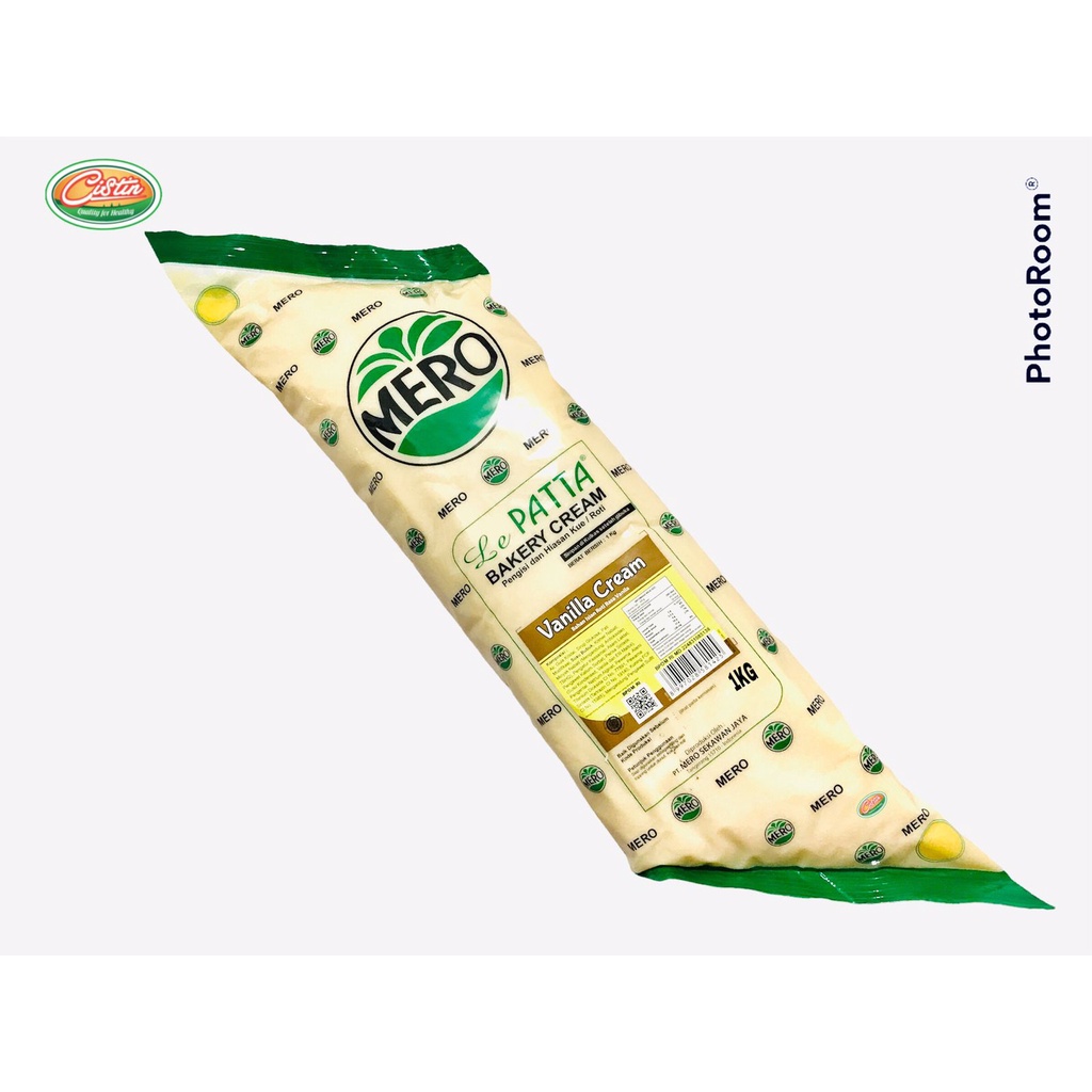 

LEPATTA VANILA CREAM 1KG (UNTUK ISIAN ROTI,CAKE,BUMNBULONI)