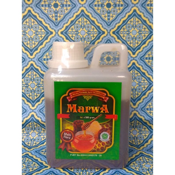 

Madu MARWA Multiflora ½ kg Al Ghuroba'
