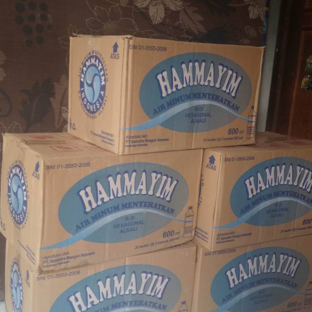 

Jual hammayim air mineral 600 mo 1 karton