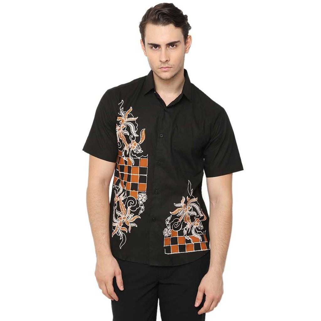 Agrapana Nitimanta Slim Fit Kemeja Batik Cap