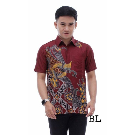 BISA COD!!! BATIK PRIA/KEMEJA BATIK/BAJUBATIK PRIA LENGAN PENDEK