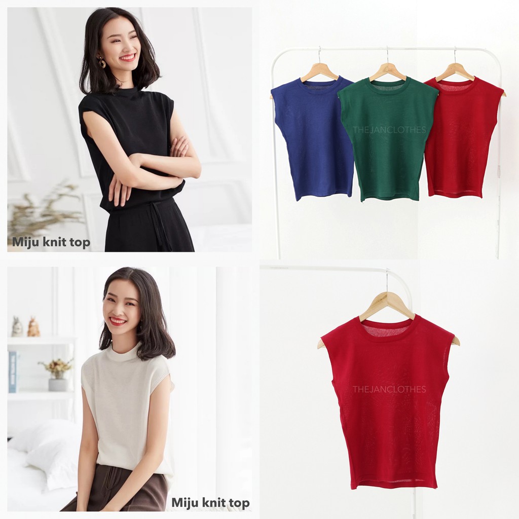 Miju knit top  - Thejanclothes