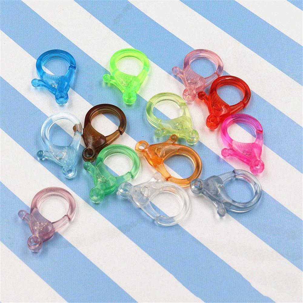 R-flower 10Pcs/Lot Kait Lobster Clasp DIY Temukan Perhiasan DIY Untuk Kalung &amp; Gelang KeyRing