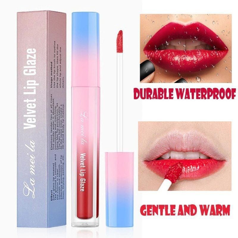 Medan Termurah/Lipstick Velvet Lip Graze Bluepink lameila