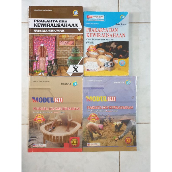buku SMA Prakarya dan Kewirausahaan