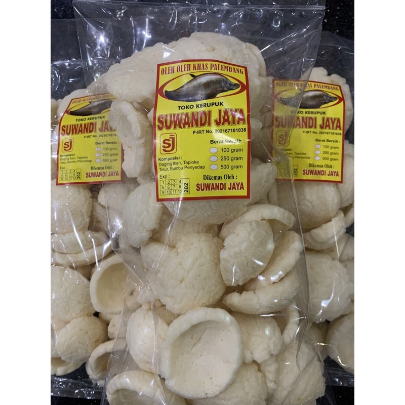 

Kemplang/kerupuk Mangkok Tenggiri