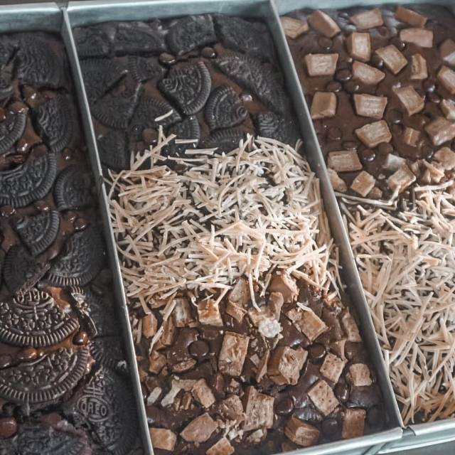 

Brownies Panggang Semi Fudgy