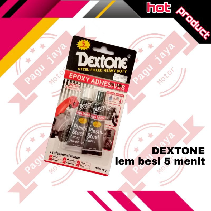 Dextone lem besi 5 menit cepat kering