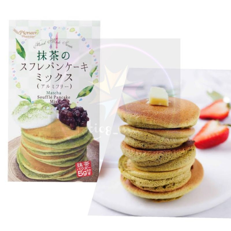 

PIONEER MATCHA SOUFLE PANCAKE MIX 250gr//Import
