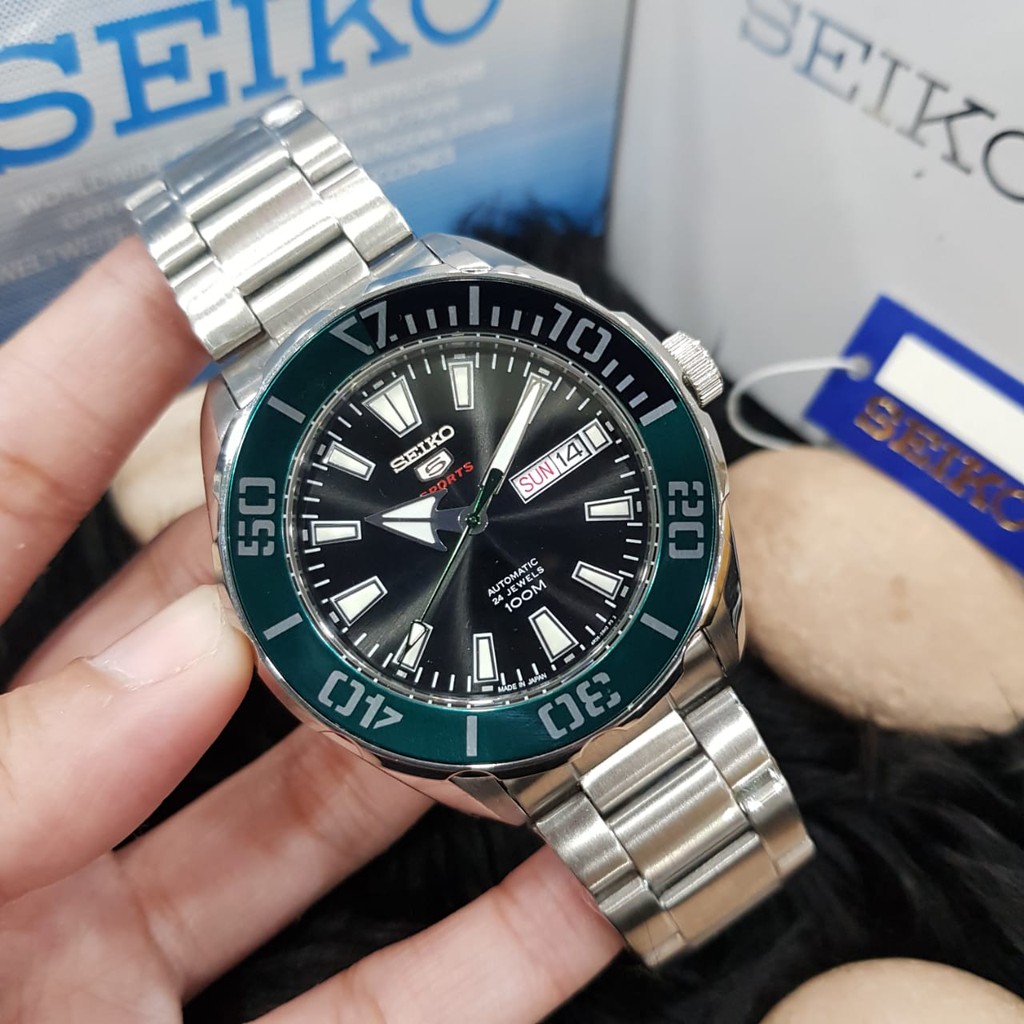 jam tangan pria seiko 5 sport original