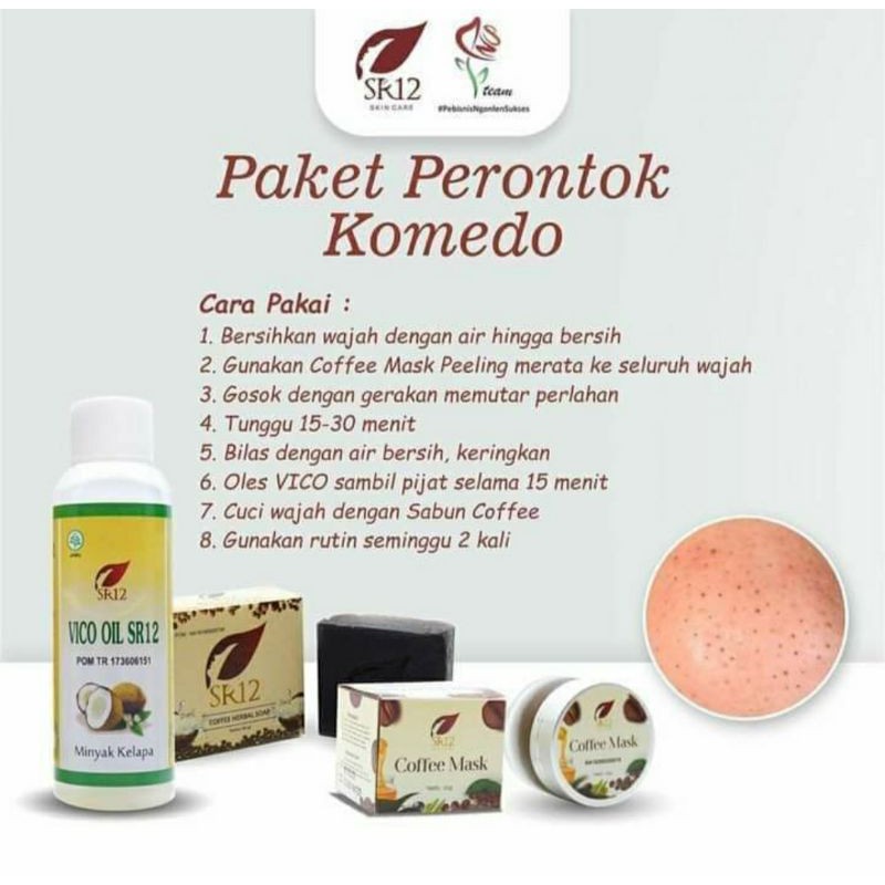SR12 BATAM/KHUSUS BATAM/paket perontok komedo sr12/sr12skincare