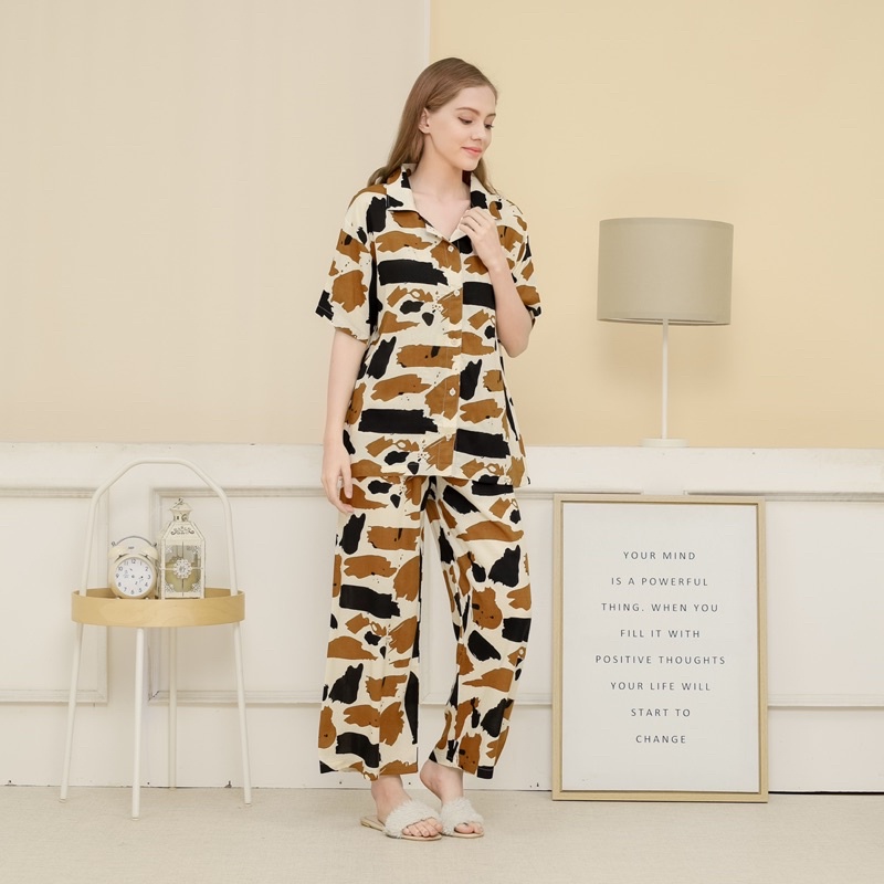 Baju Tidur Wanita / Piyama Wanita / Baju tidur Celana panjang/ Rayon Premium