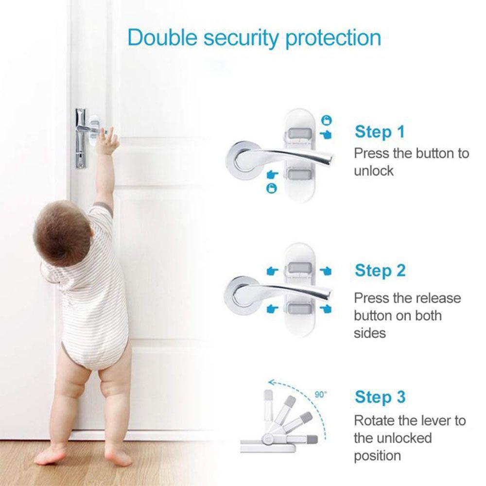 Lanfy Security Lock Jendela Pengaman Bayi Praktis Nyaman