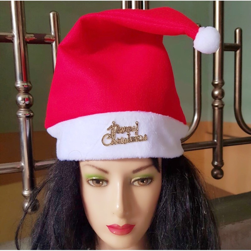 Topi Natal Santa Clause Snowman Merry Christmas Bando Natal Murah Aksesoris Natal