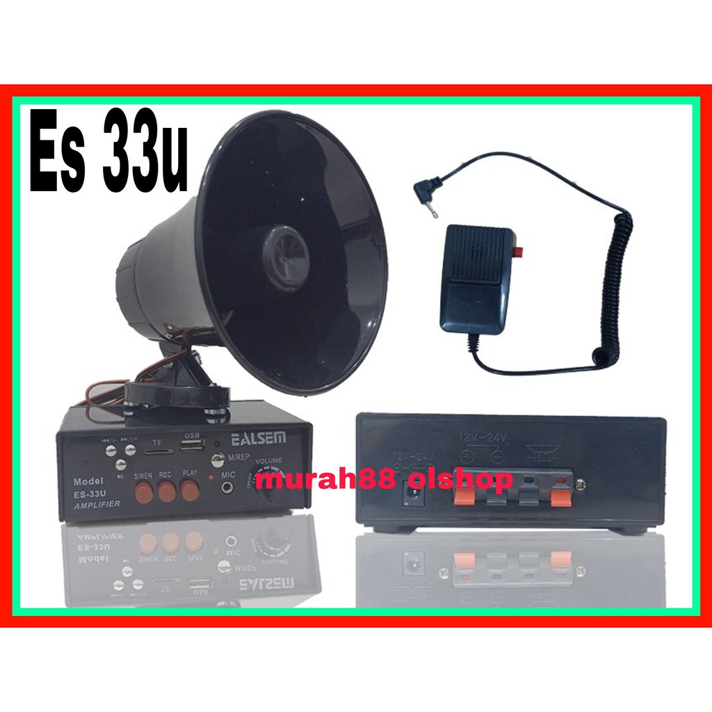 speaker toa jualan keliling ealsem es-33u bisa  usb