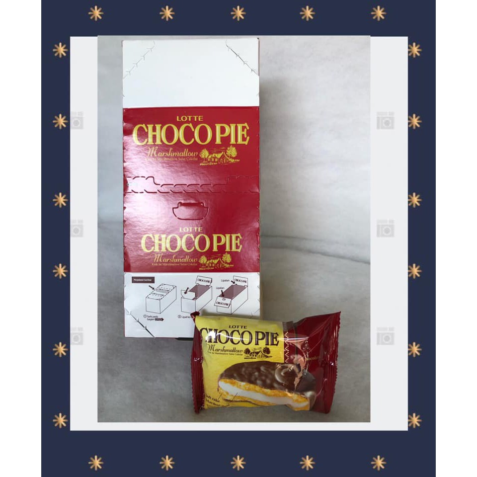 

Chocopie Marshmallow Lotte 12 pak