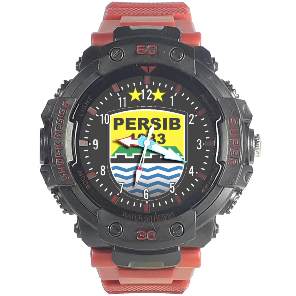 Jam Tangan  PERSIB MOTIF 2 Bagus