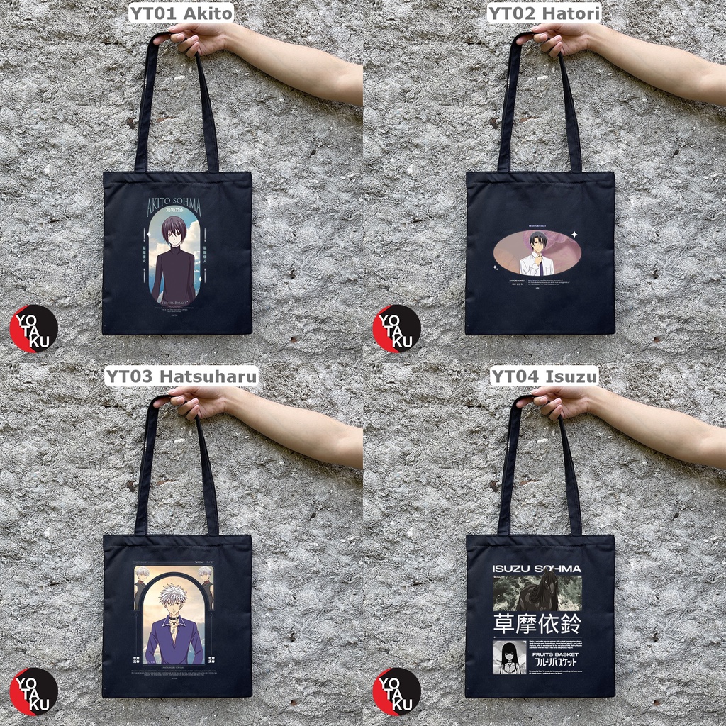 Tas Tote Bag Anime Fruits Basket YOTAKUSHOP