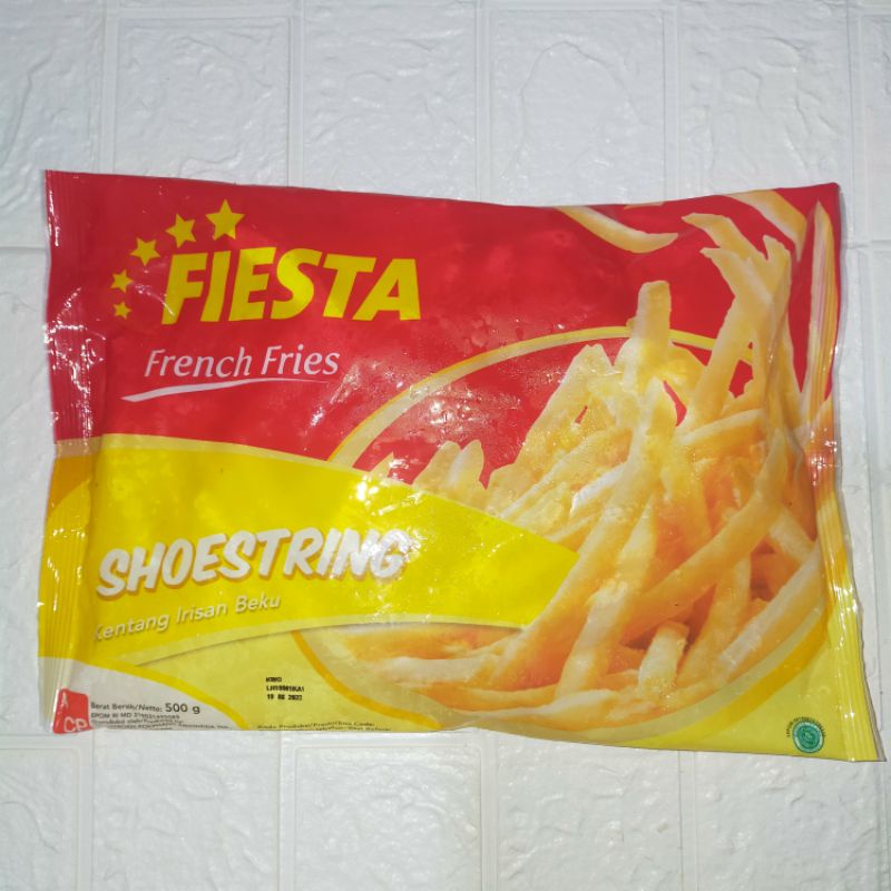

FIESTA SHOESTRING FRENCH FRIES KENTANG BEKU 500g Warung Online