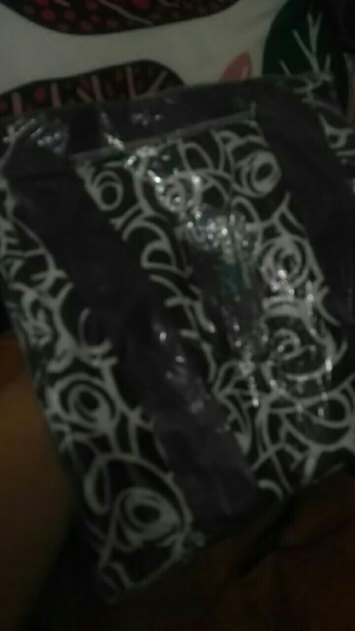 Trolistore Xxl Grosir Batik Wanita Motif Kelam Batik Cewek Wanita Lengan Panjang Warna Hitam Putih