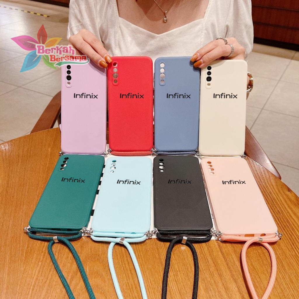 SOFTCASE SLINGCASE ORIGINAL SILIKON PELINDUNG KAMERA INFINIX HOT 8 9 10 10i PLAY BB6344