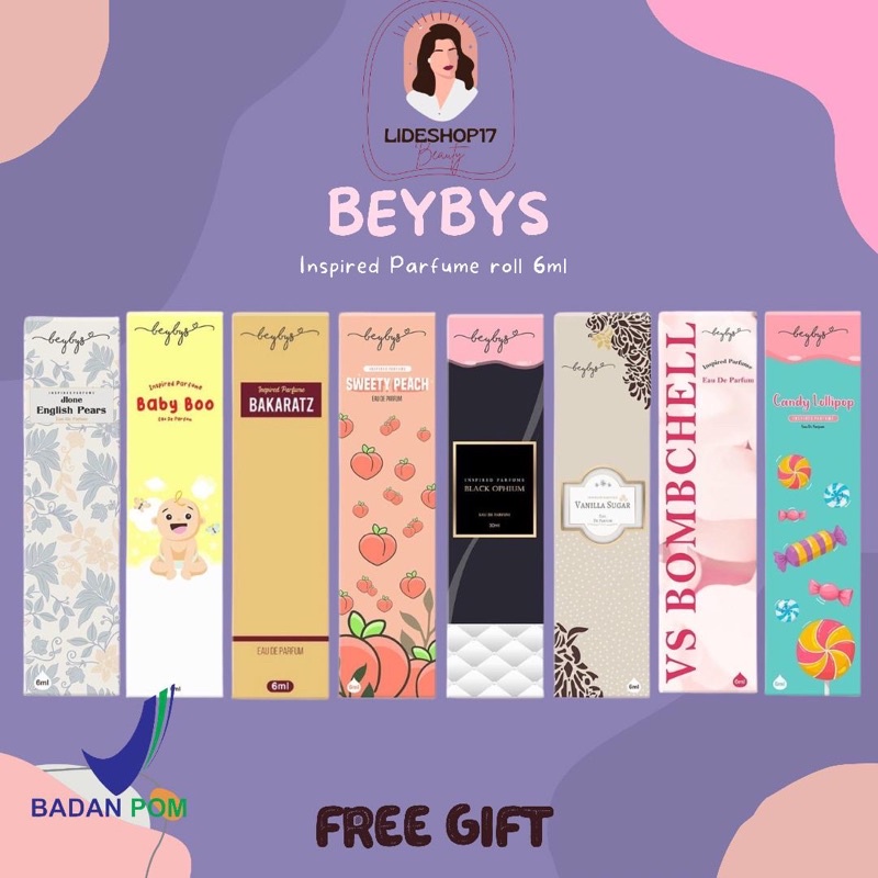 [READY] PARFUM BEYBYS 6ML BPOM PERFUME PARFUM PARFUME