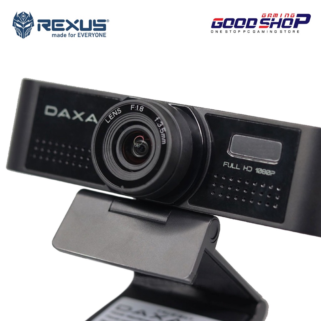 Rexus Daxa 1080p Full HD Wide Angle Resolution 30 fps - Webcam