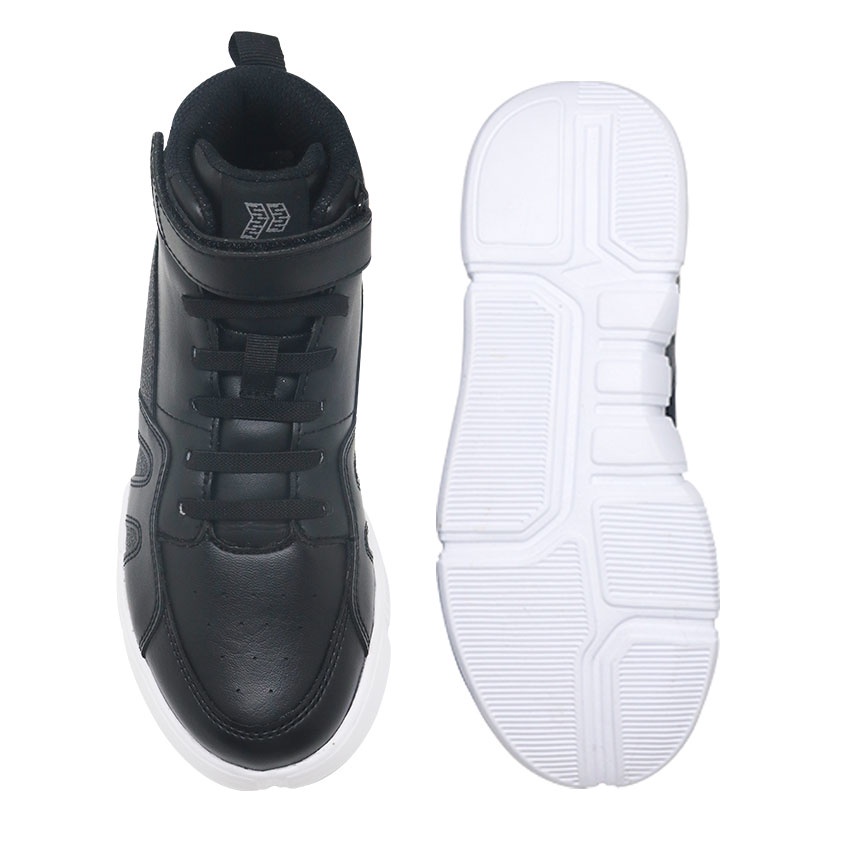 Precise Dexto Sepatu Sekolah Anak - Black/White