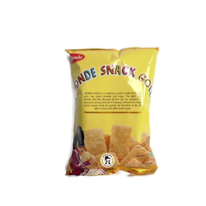 

MONDE SNACK GOLD 60 GR