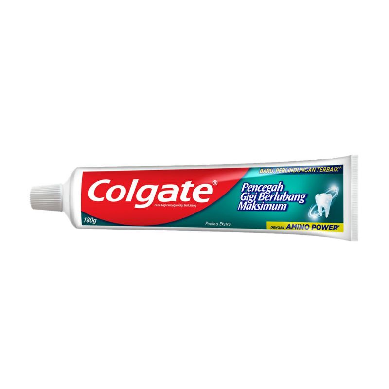 Colgate Pasta Gigi 180gram Pencegah Gigi Berlubang Amino Power